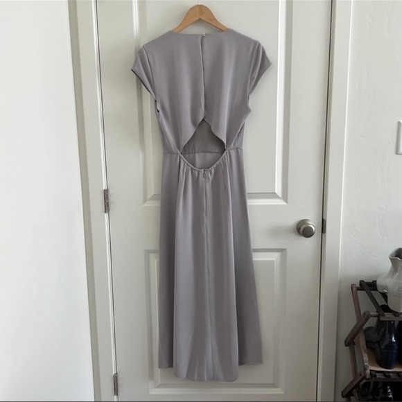 *SOLD* Aritzia Babaton Hamptons Dress - Gray / Grey - Picture 5 of 8